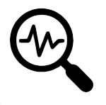 Icon of a magnifying glass